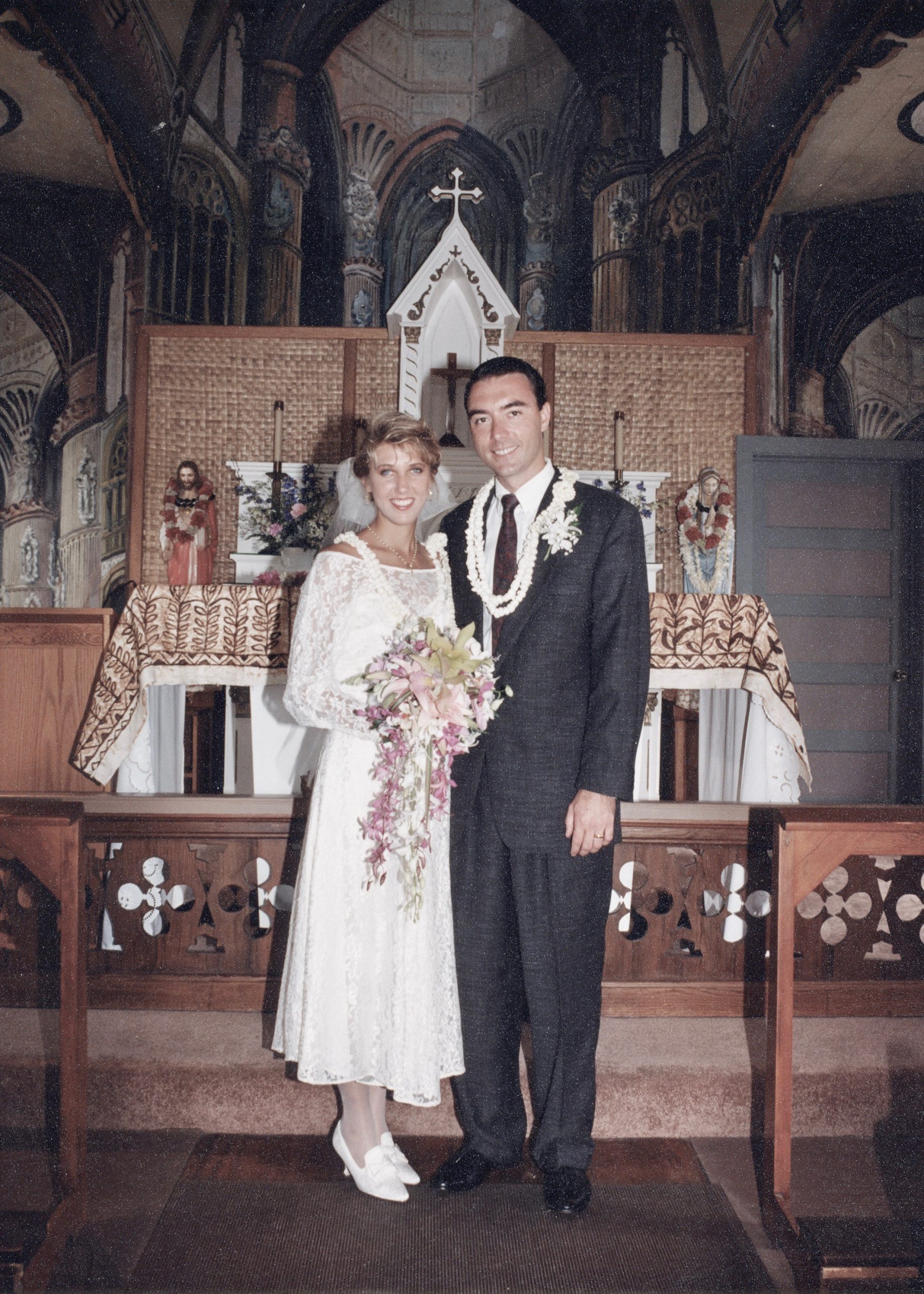 At the alter, 1994.