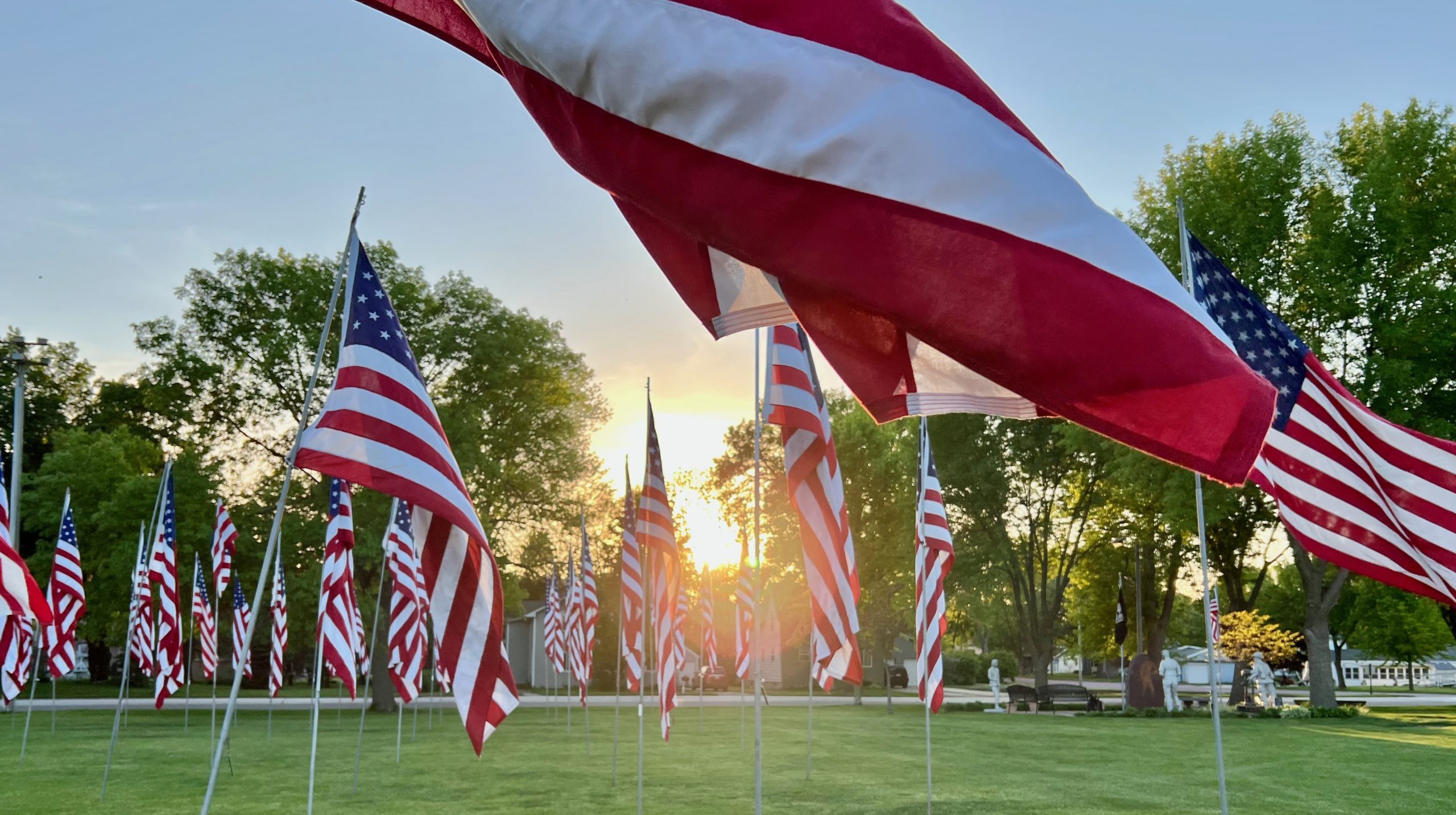 From the Memorial Day celebration in Julie's hometown of Whittemore, Iowa.